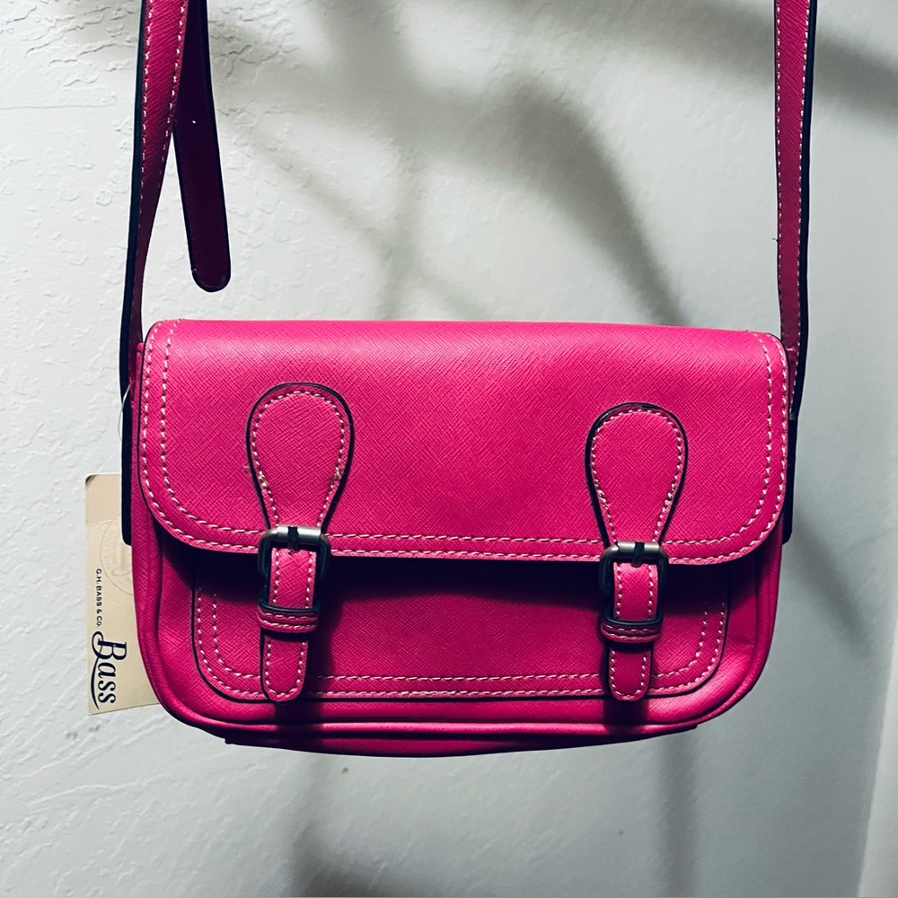 Vintage Hot Pink Crossbody bag Barbie inspired